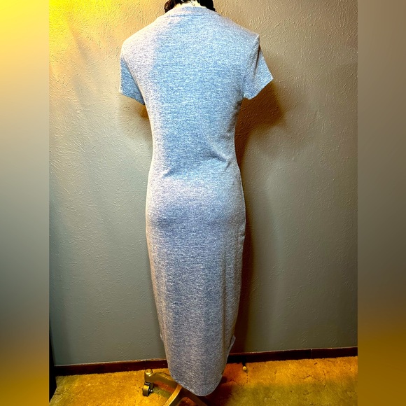 Philosophy Baby Blue MIDI Dress - Picture 6 of 8
